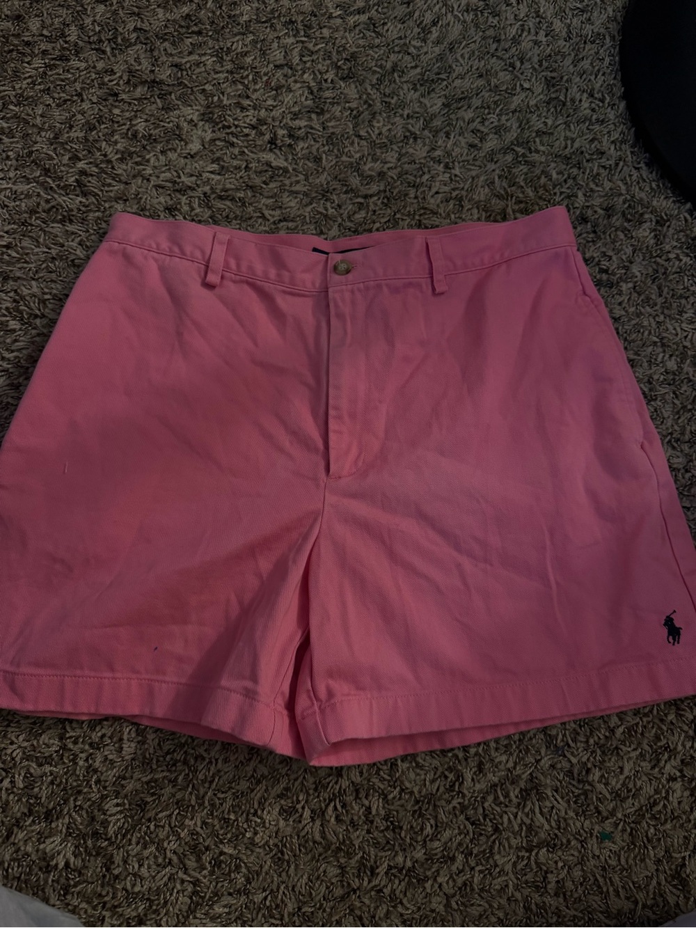 Ralph Lauren Sport Pink Cotton Chino Shorts